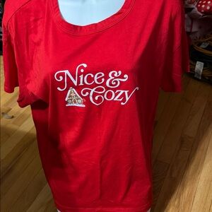 Old Navy Red Short Sleeve Tee